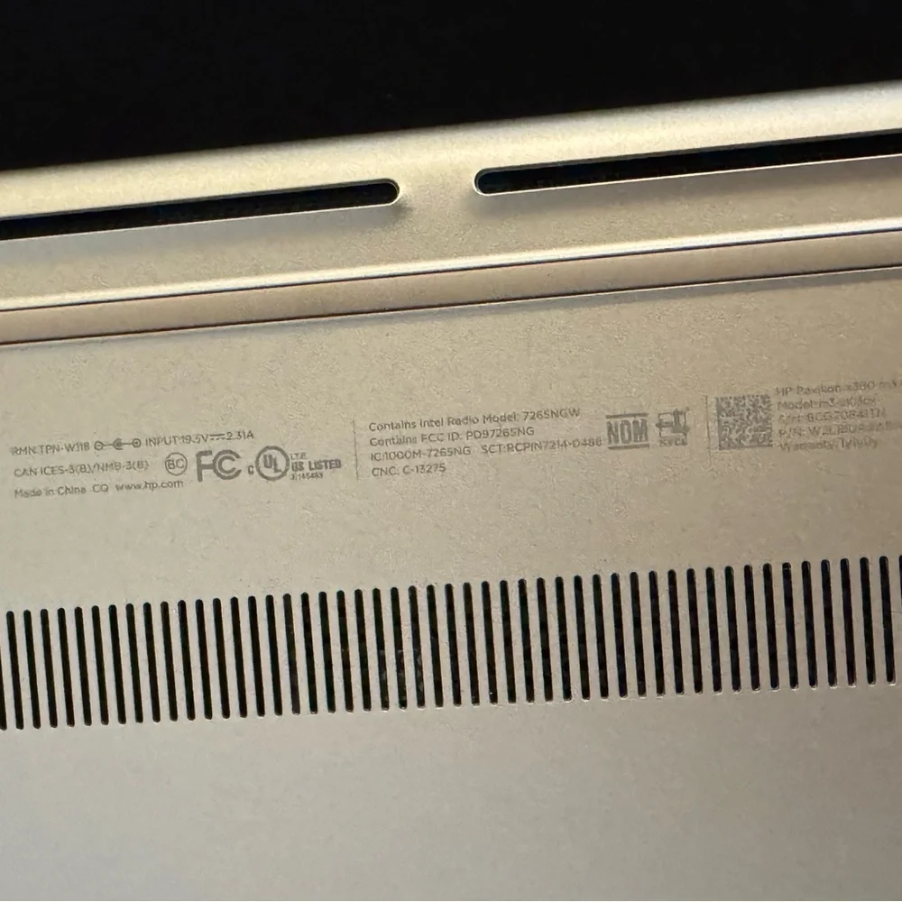 HP Rose Gold Laptop